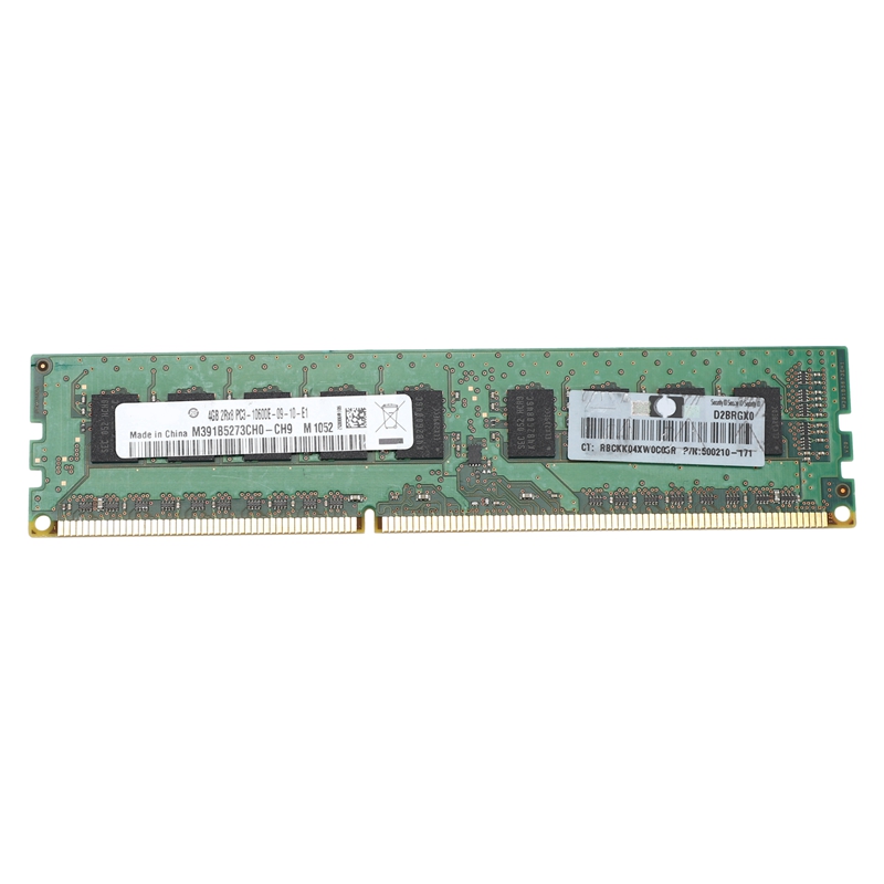새로운 4GB 2RX8 PC3-10600E 1.5V D - Ddr3 Ram 리뷰 및 가격
