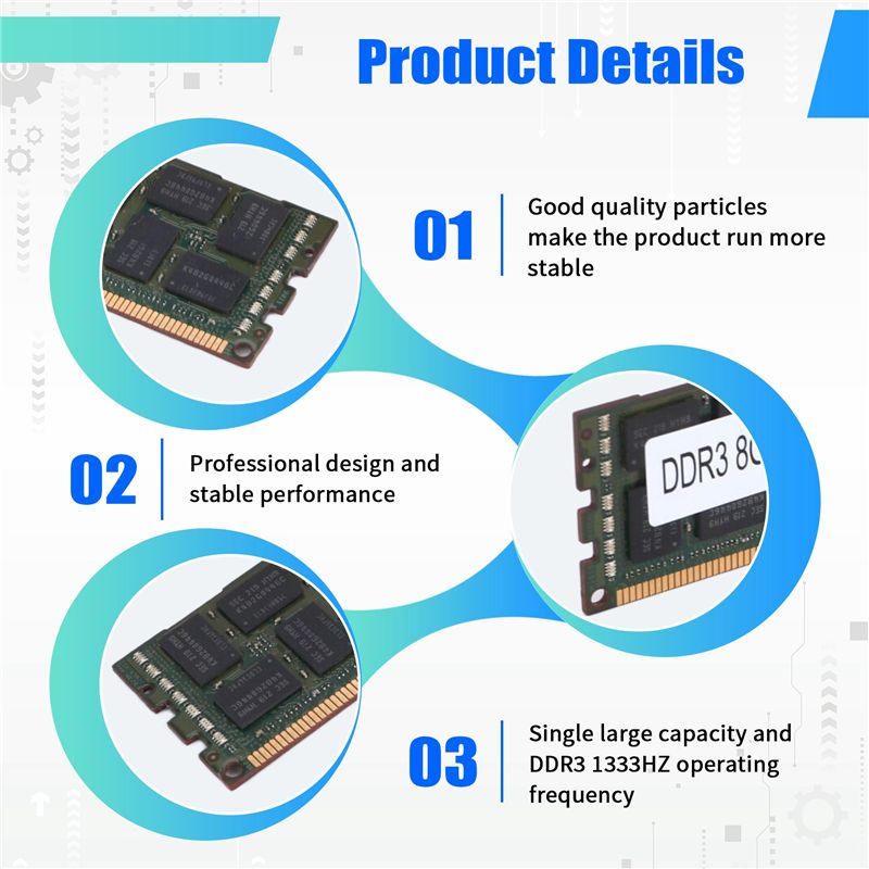 서버 워크스테이션-DTA9용 8GB DDR3 1333M - Ecc Ram Server 리뷰 및 가격