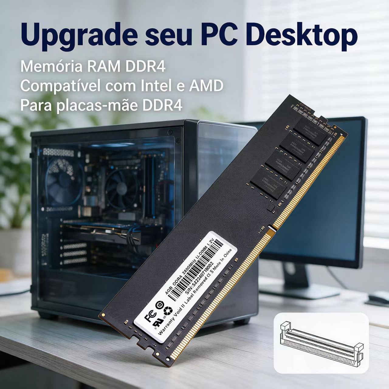 DDR4 RAM 4GB 8GB 2400MHz PC4-1 - Ddr4 2400Mhz 리뷰 및 가격