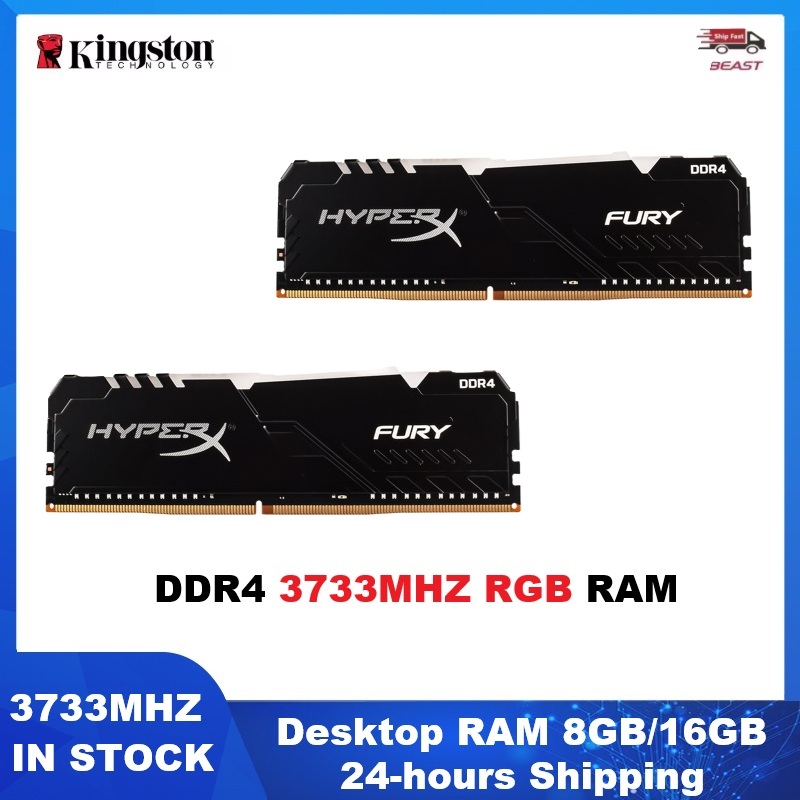 HYPERX FURY DDR4 데스크탑 메모리 RGB  - Ddr4 2400Mhz 리뷰 및 가격